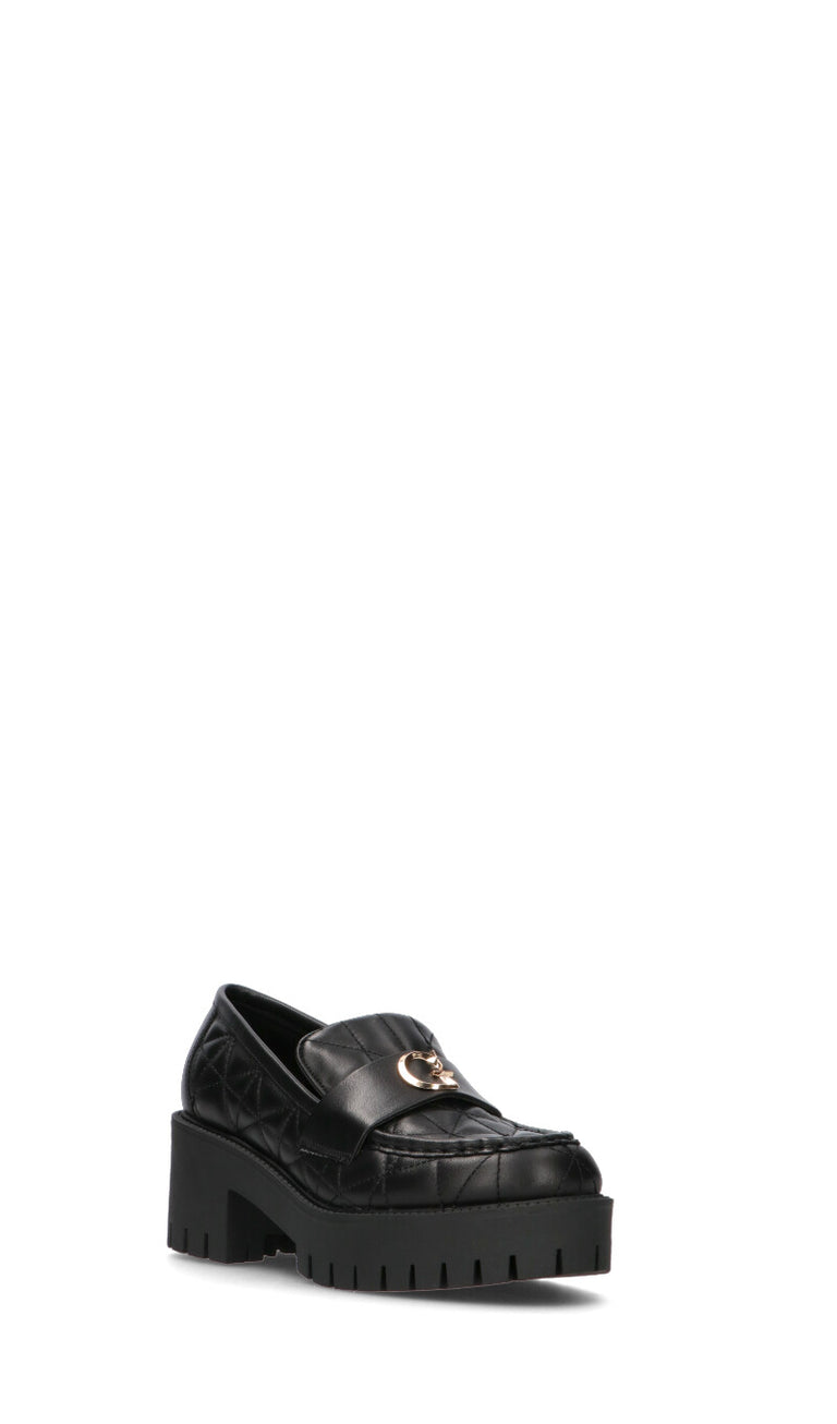 GUESS Mocassino donna nero in pelle