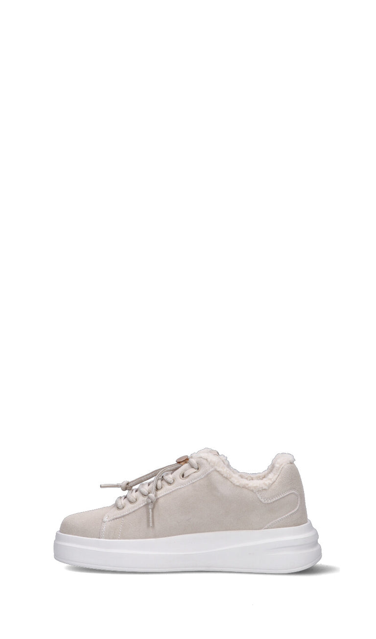 GUESS Sneaker donna beige in suede