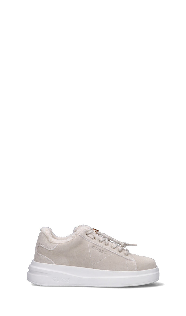 GUESS Sneaker donna beige in suede