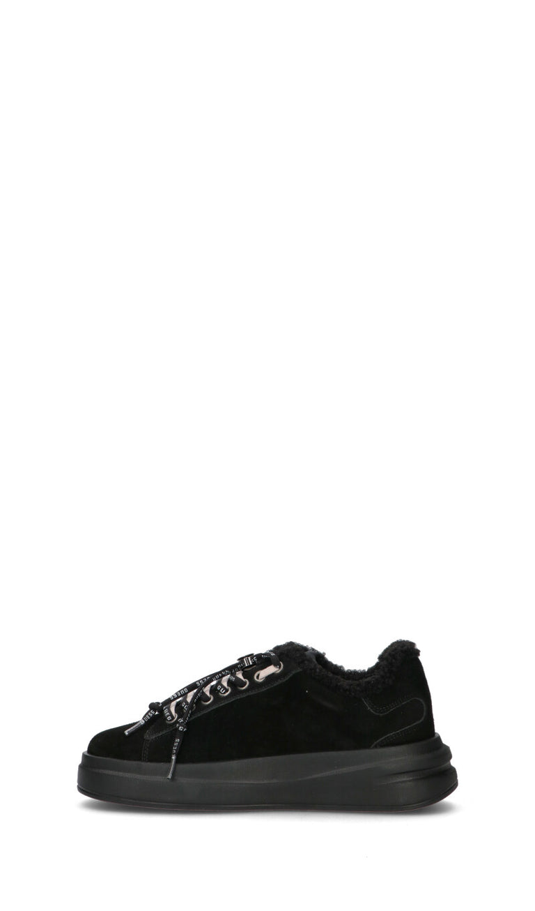 GUESS Sneaker donna nera in suede