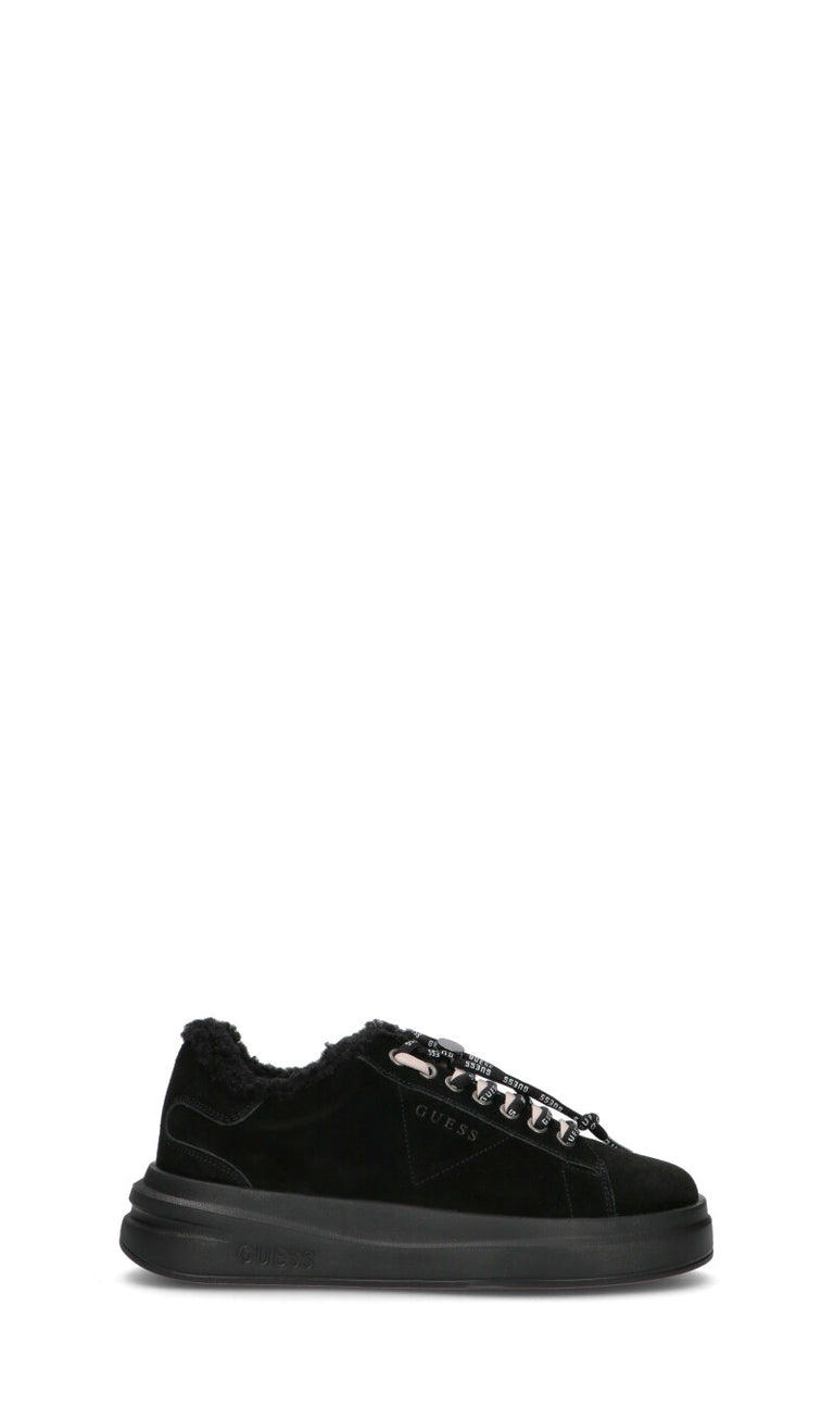 GUESS Sneaker donna nera in suede