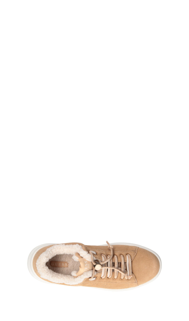 GUESS Sneaker donna beige in suede