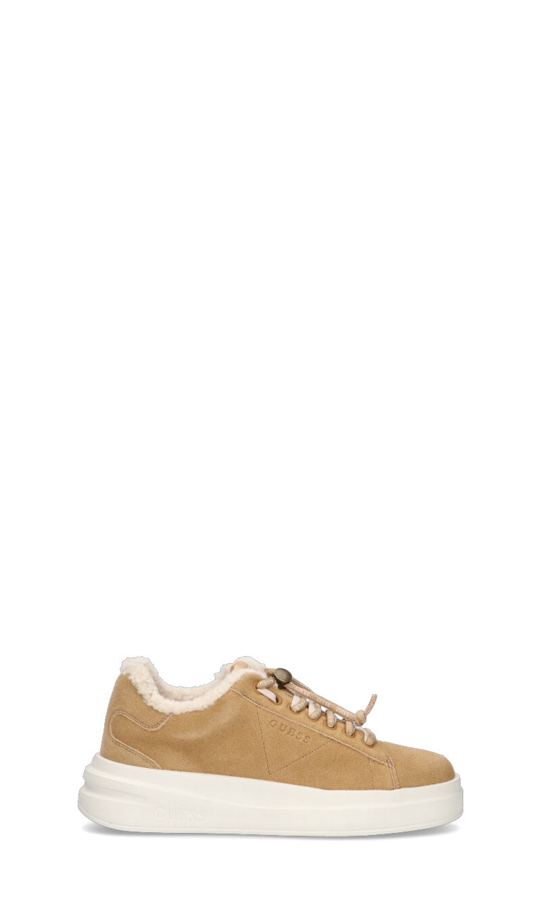 GUESS Sneaker donna beige in suede