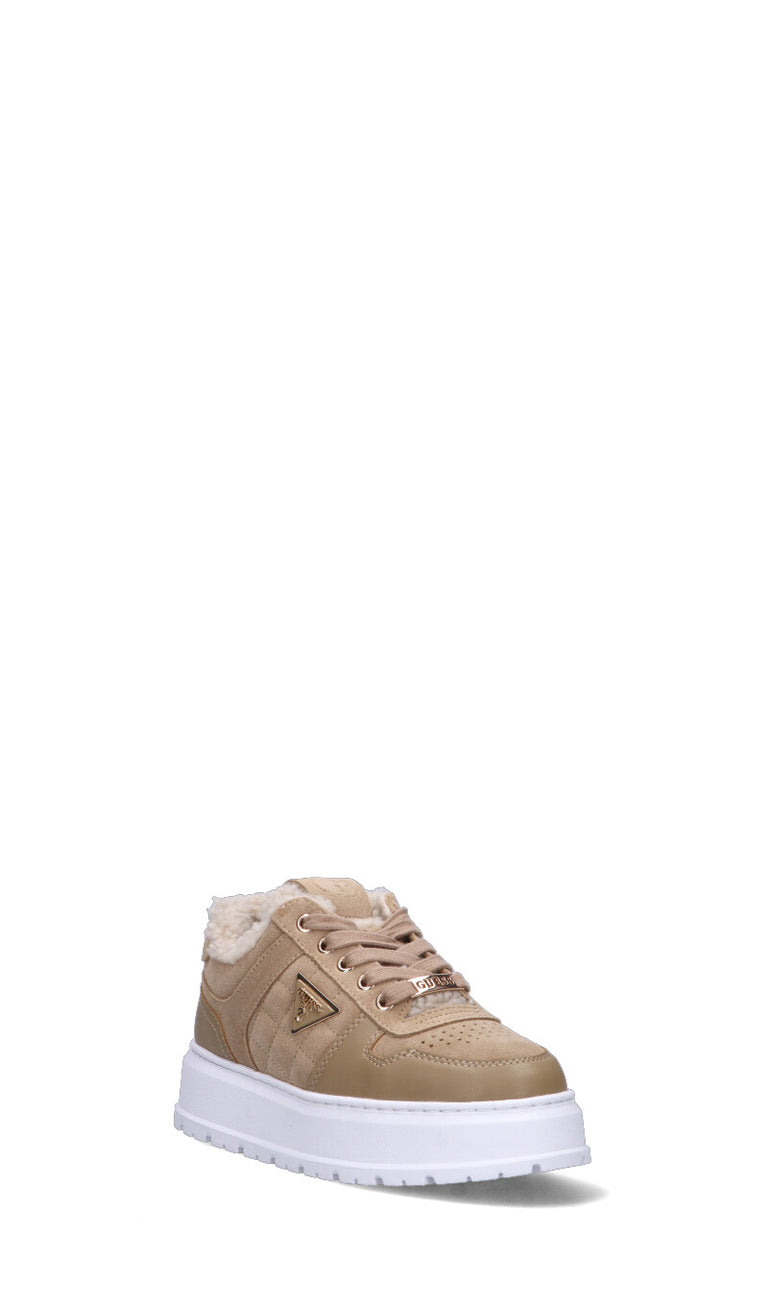 GUESS Sneaker donna beige in suede