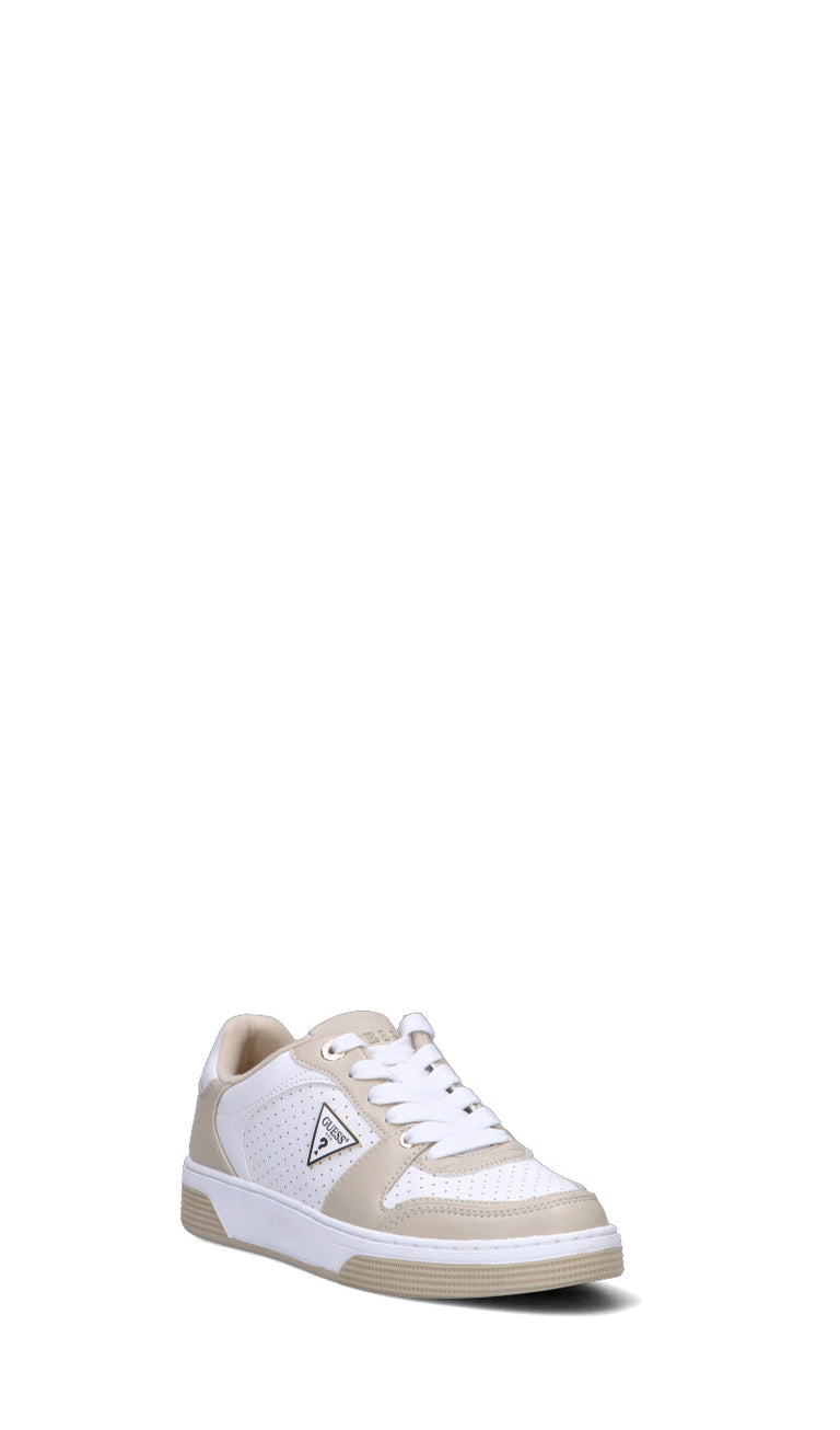 GUESS Sneaker donna bianca e beige