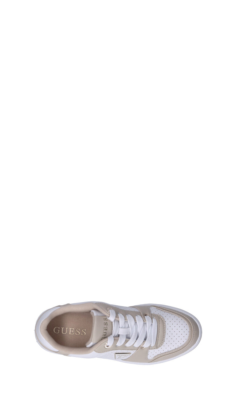 GUESS Sneaker donna bianca e beige