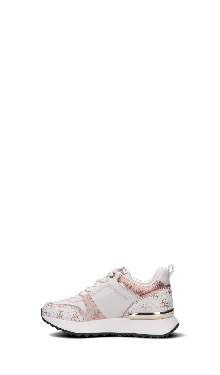 GUESS Sneaker donna bianca e rosa