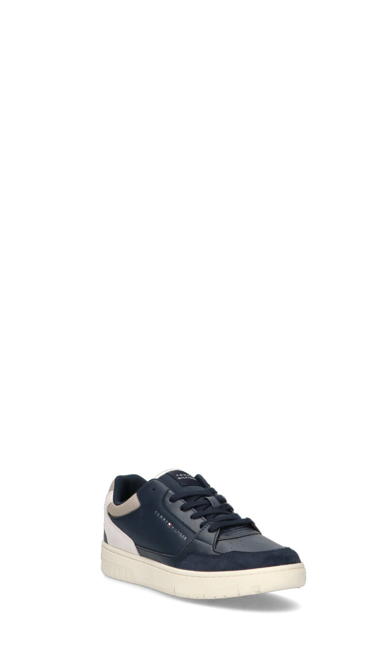 TOMMY HILFIGER Sneaker uomo blu in pelle