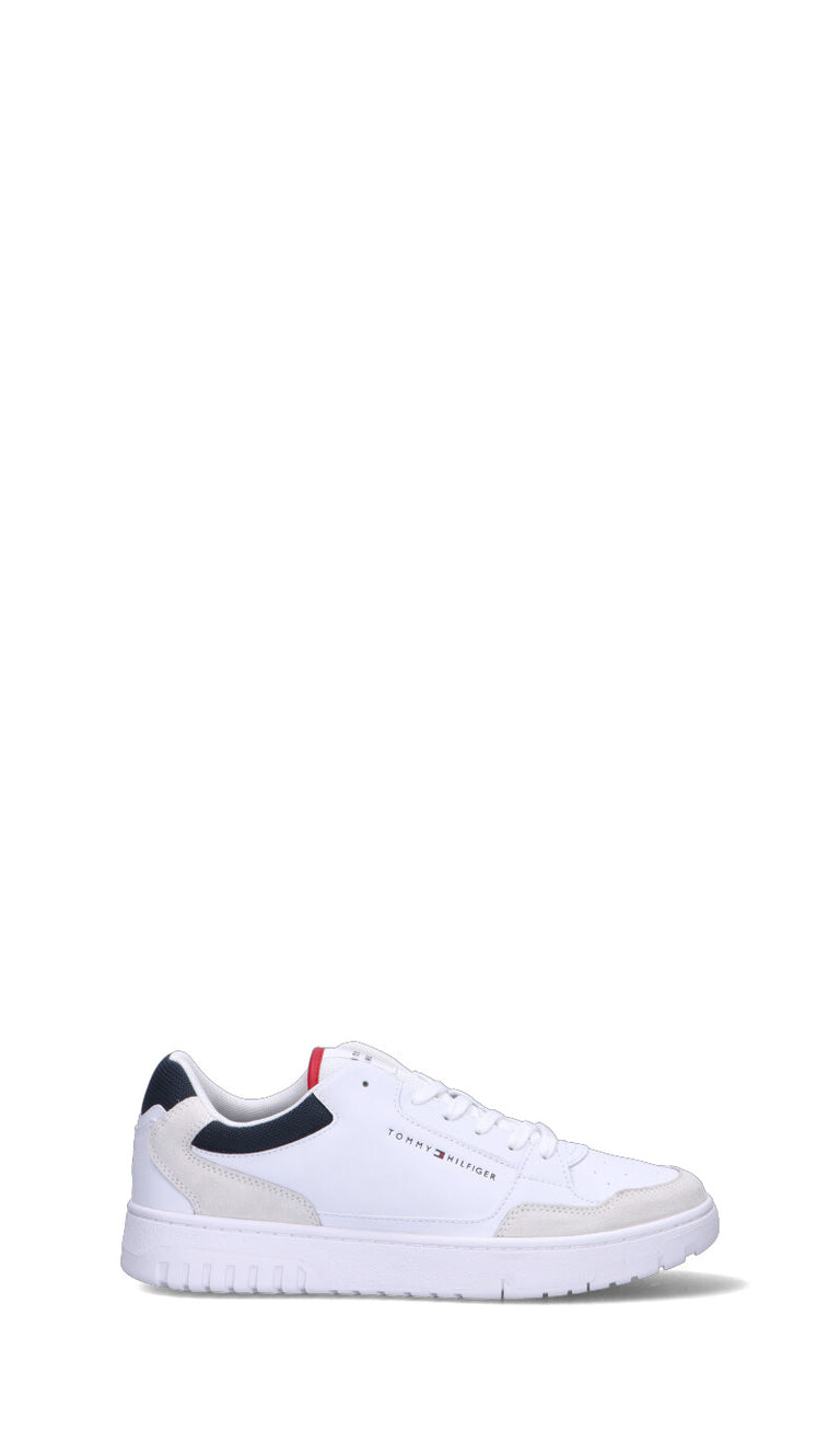 TOMMY HILFIGER Sneaker uomo bianca in pelle