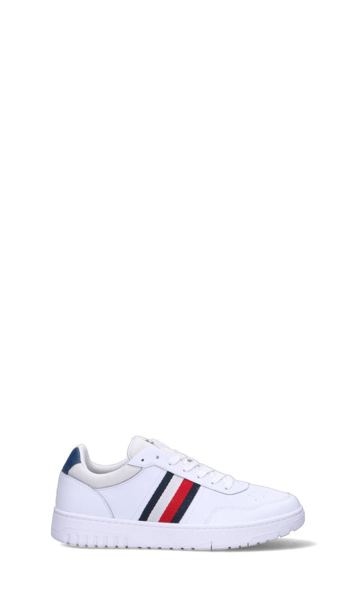 TOMMY HILFIGER Sneaker uomo bianca in pelle