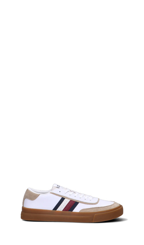 TOMMY HILFIGER Sneaker uomo bianca in pelle