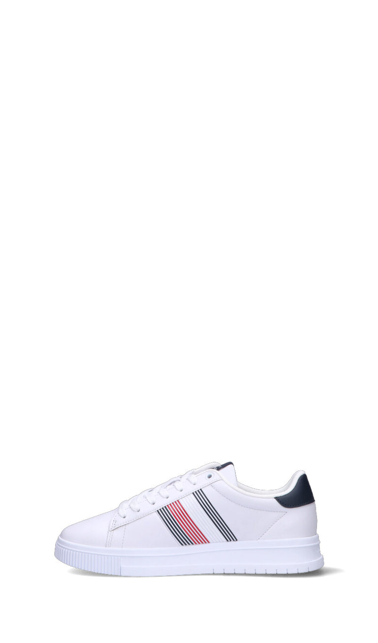 TOMMY HILFIGER Sneaker uomo bianca in pelle