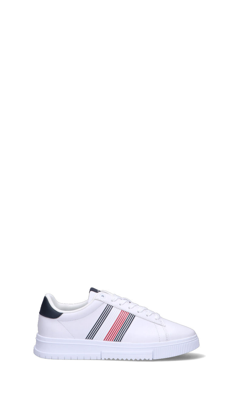 TOMMY HILFIGER Sneaker uomo bianca in pelle