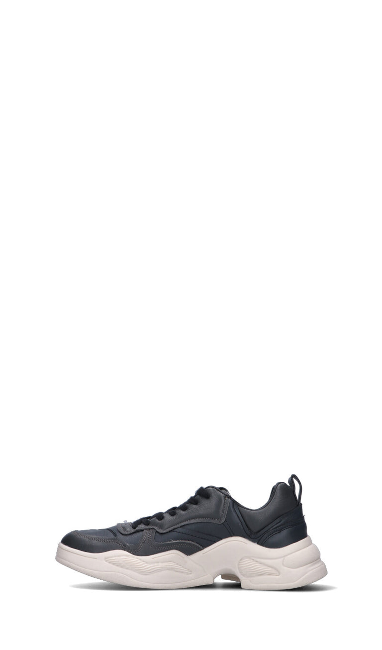 GUESS Sneaker uomo nera in suede