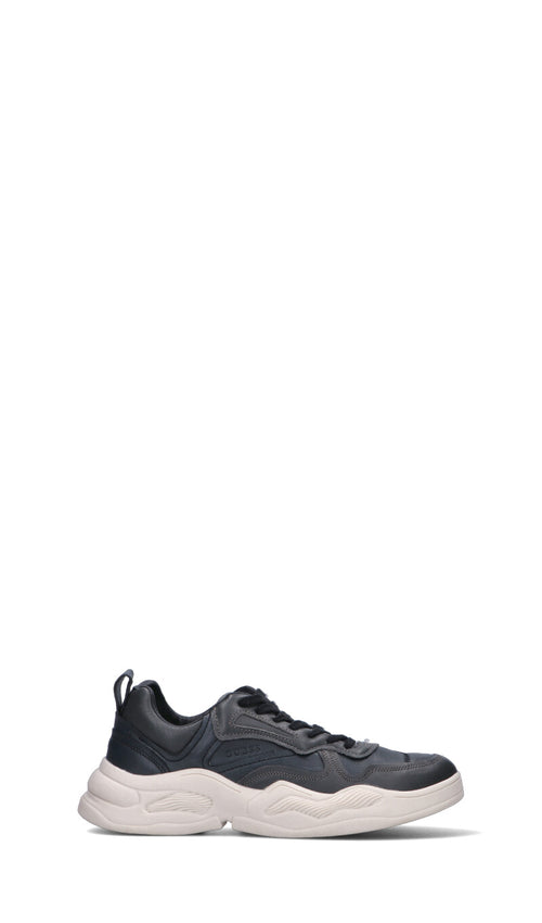 GUESS Sneaker uomo nera in suede