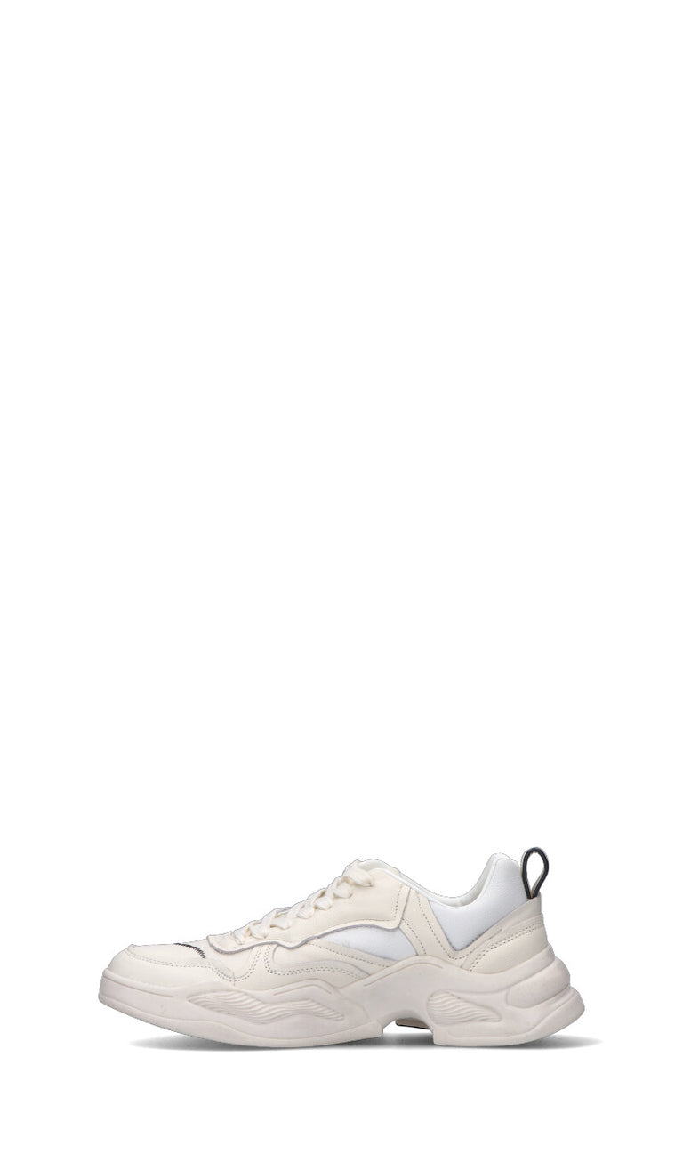 GUESS Sneaker uomo bianca in pelle