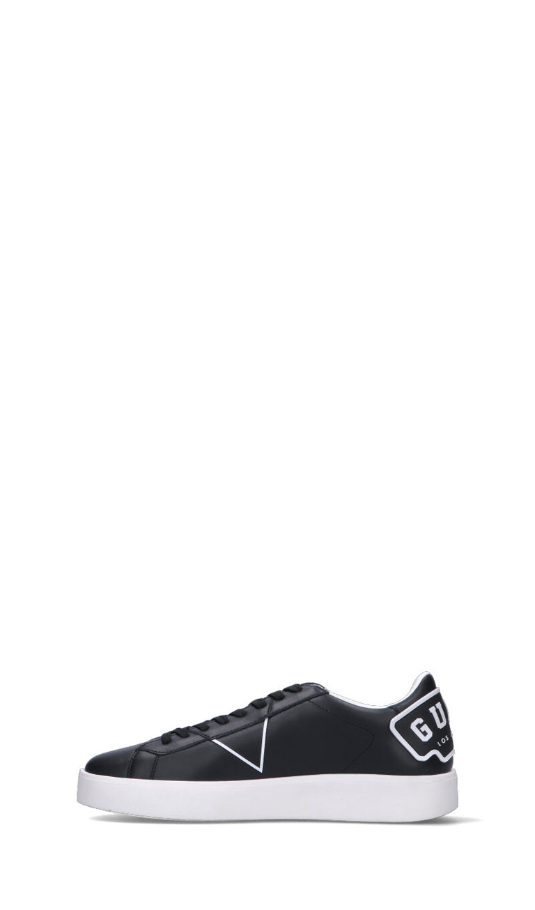 GUESS Sneaker uomo nera in pelle