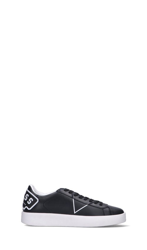 GUESS Sneaker uomo nera in pelle