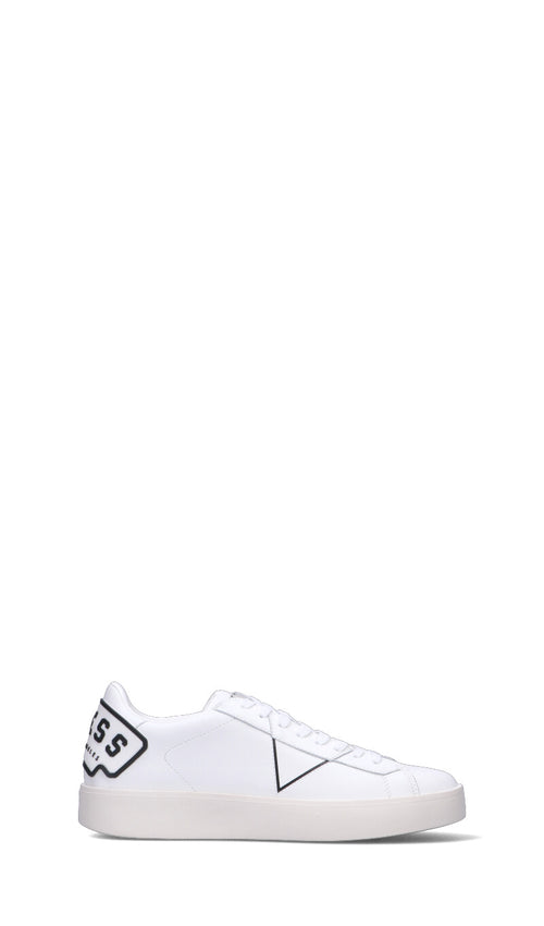 GUESS Sneaker uomo bianca in pelle