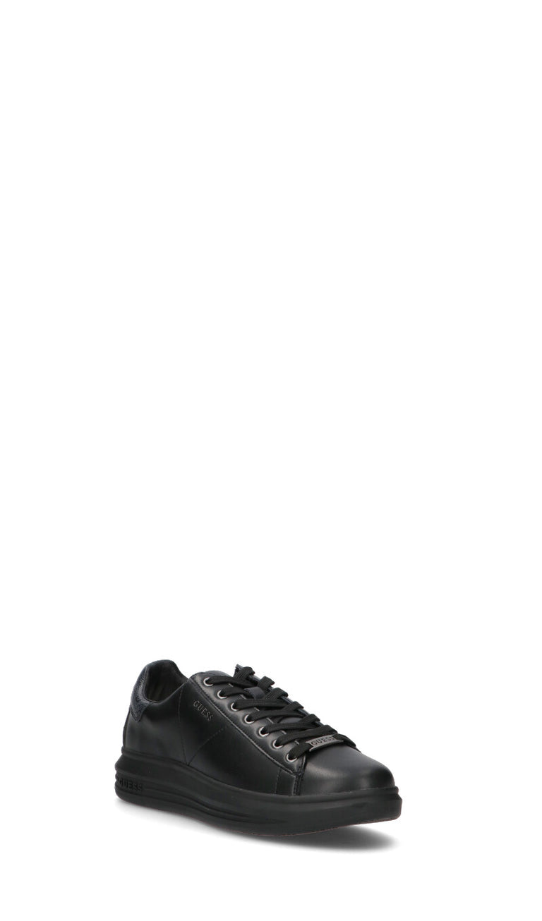 GUESS Sneaker uomo nera in pelle