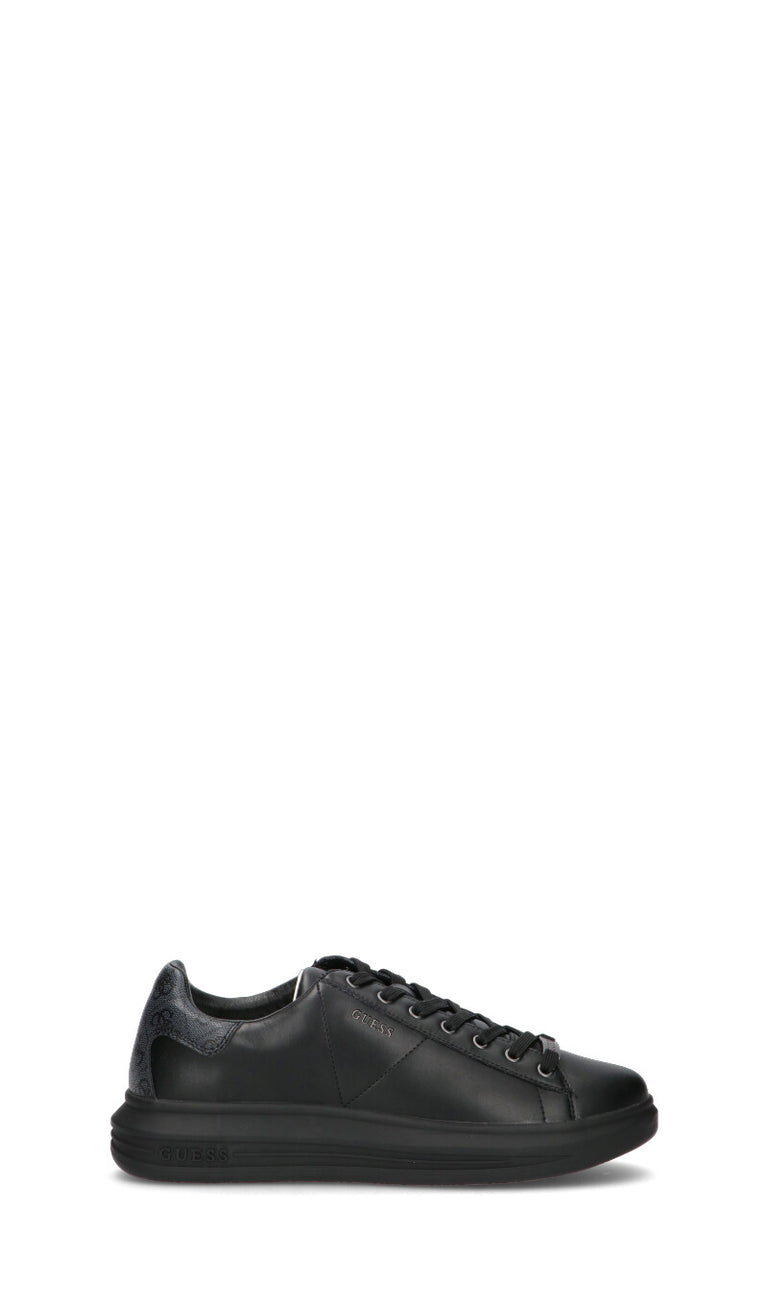 GUESS Sneaker uomo nera in pelle