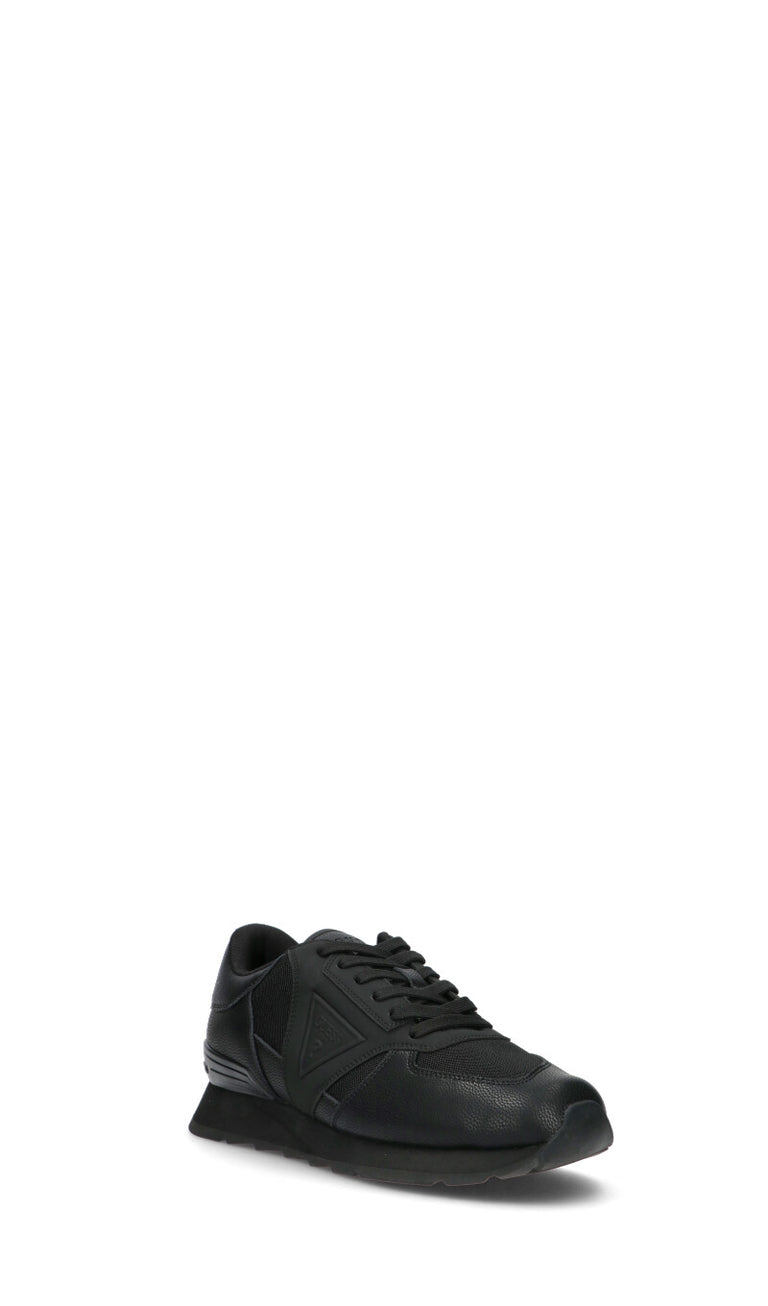 GUESS Sneaker uomo nera in pelle