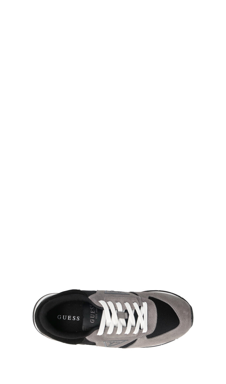 GUESS Sneaker uomo grigia/nera in suede