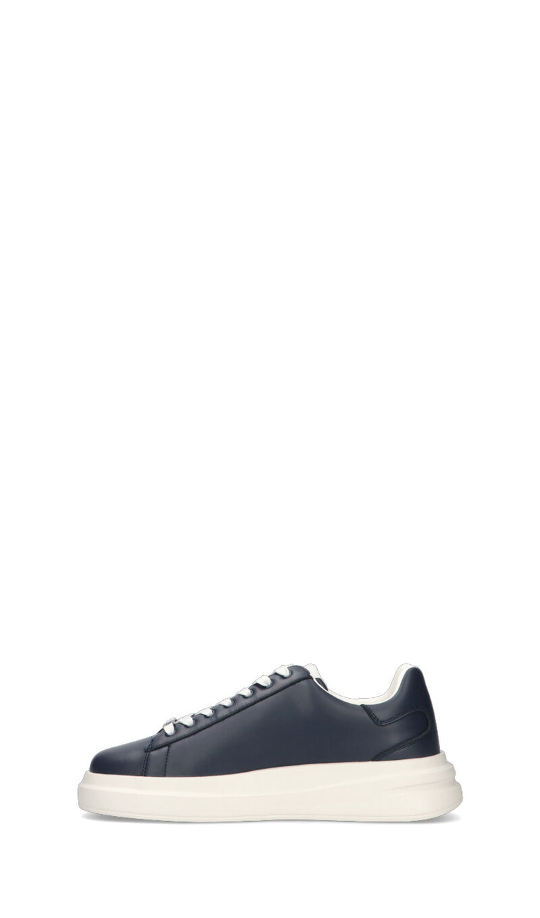 GUESS Sneaker uomo blu in pelle