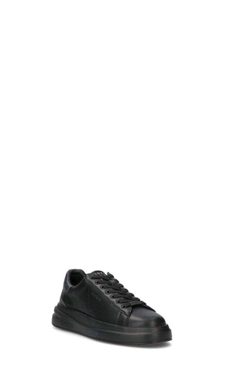 GUESS Sneaker uomo nera in pelle