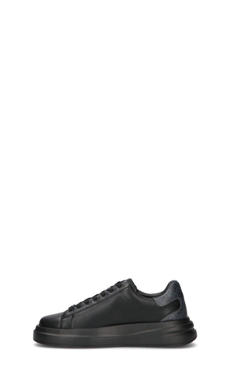 GUESS Sneaker uomo nera in pelle