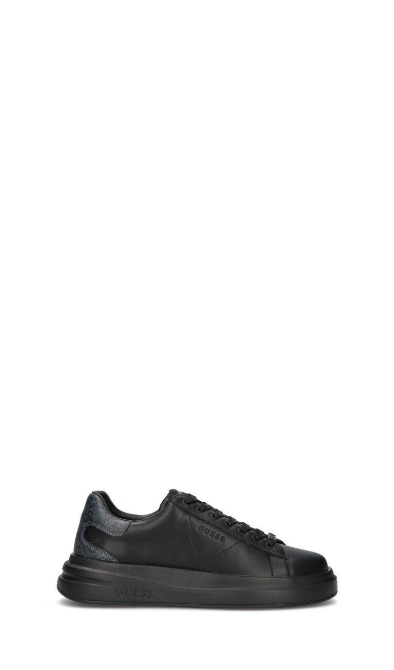 GUESS Sneaker uomo nera in pelle