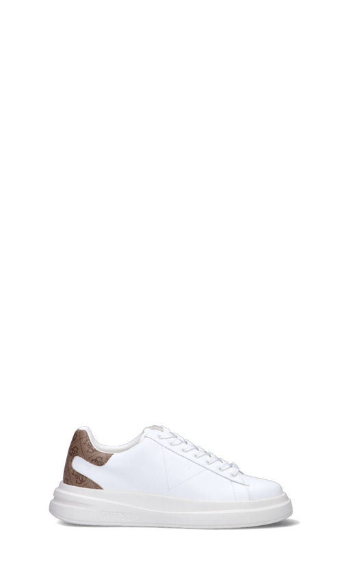 GUESS Sneaker uomo bianca in pelle