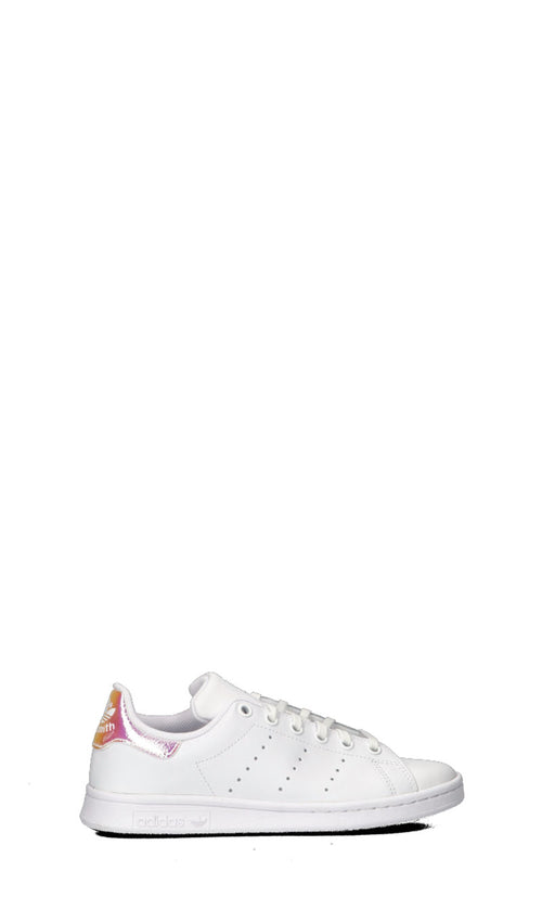 ADIDAS ORIGINAL STAN SMITH Sneaker ragazza bianca/argento