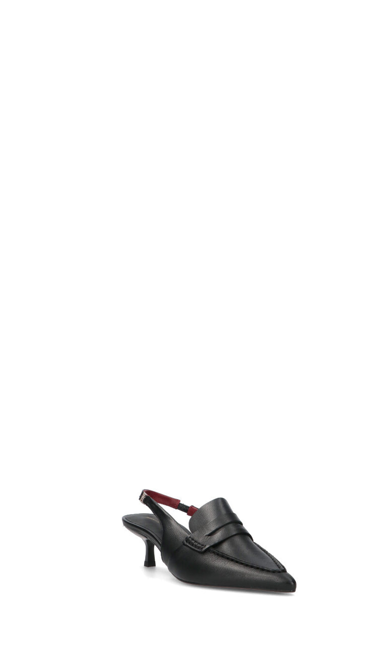 TOMMY HILFIGER Slingback donna nera in pelle