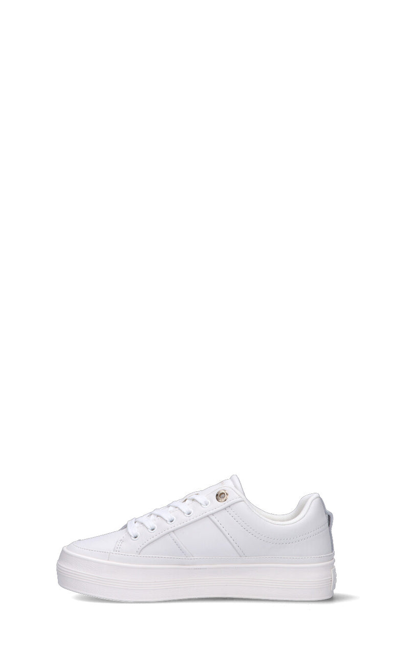 TOMMY HILFIGER Sneaker donna bianca in pelle