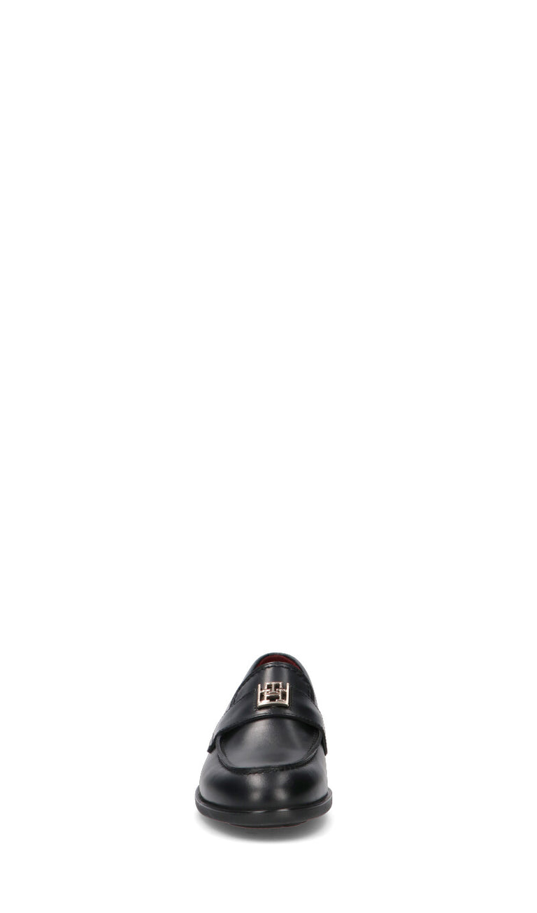 TOMMY HILFIGER Mocassino donna nero in pelle