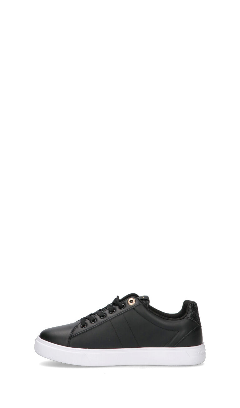 TOMMY HILFIGER Sneaker donna nera in pelle