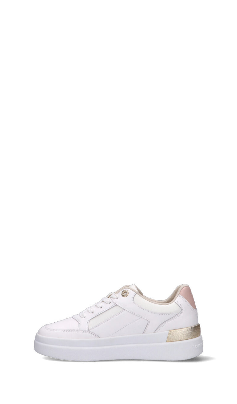 TOMMY HILFIGER Sneaker donna bianca in pelle