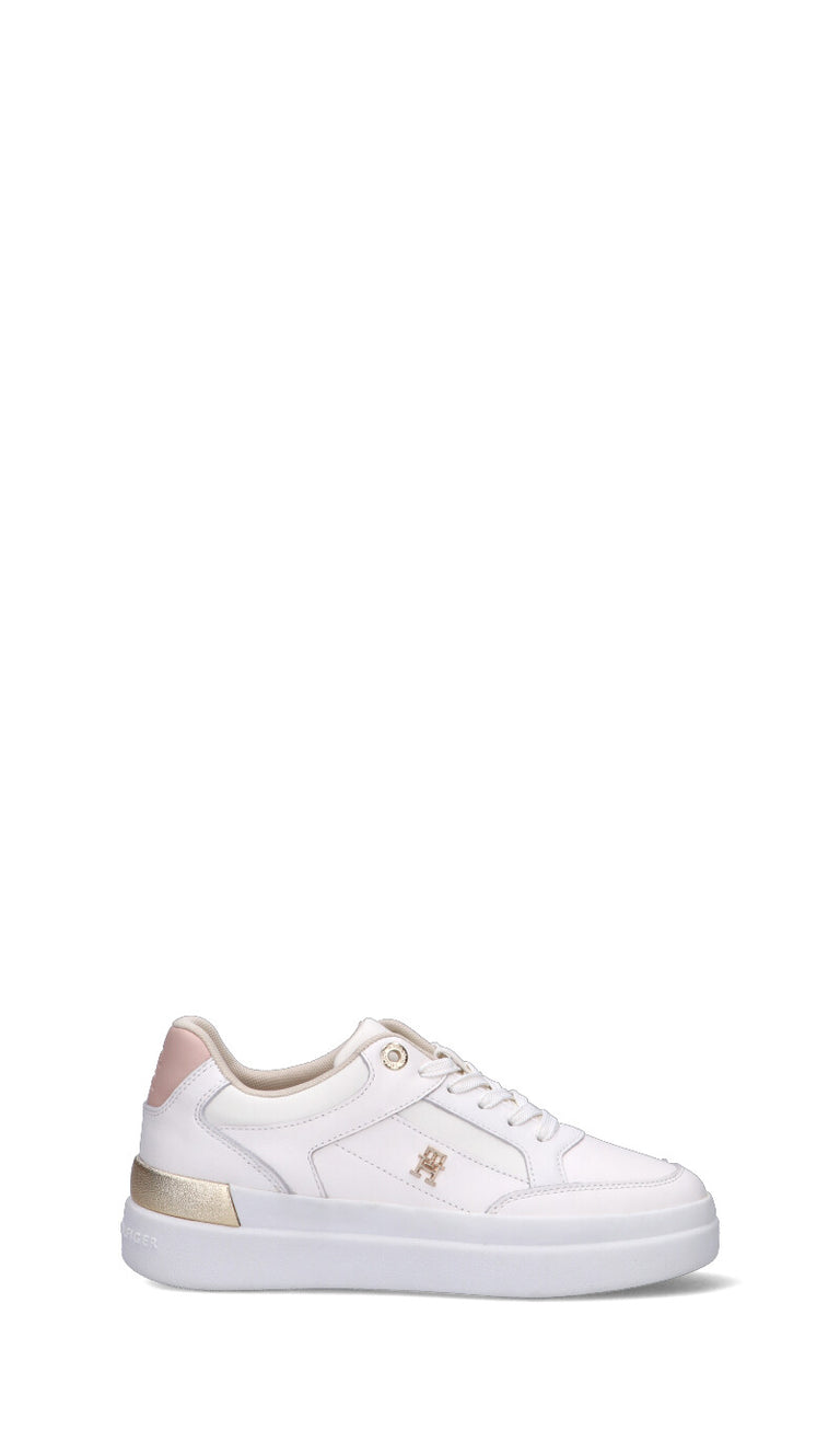 TOMMY HILFIGER Sneaker donna bianca in pelle