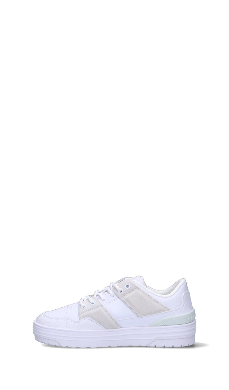 TOMMY HILFIGER Sneaker donna bianca in pelle