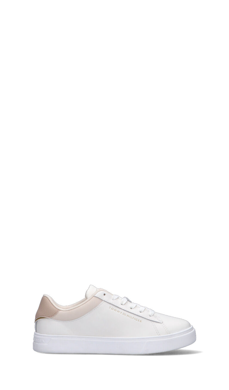 TOMMY HILFIGER Sneaker donna panna in pelle