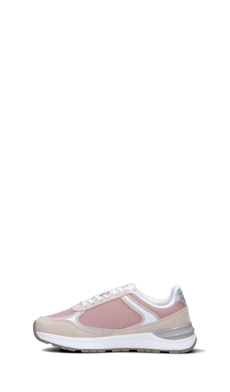 TOMMY HILFIGER Sneaker donna beige/rosa in suede