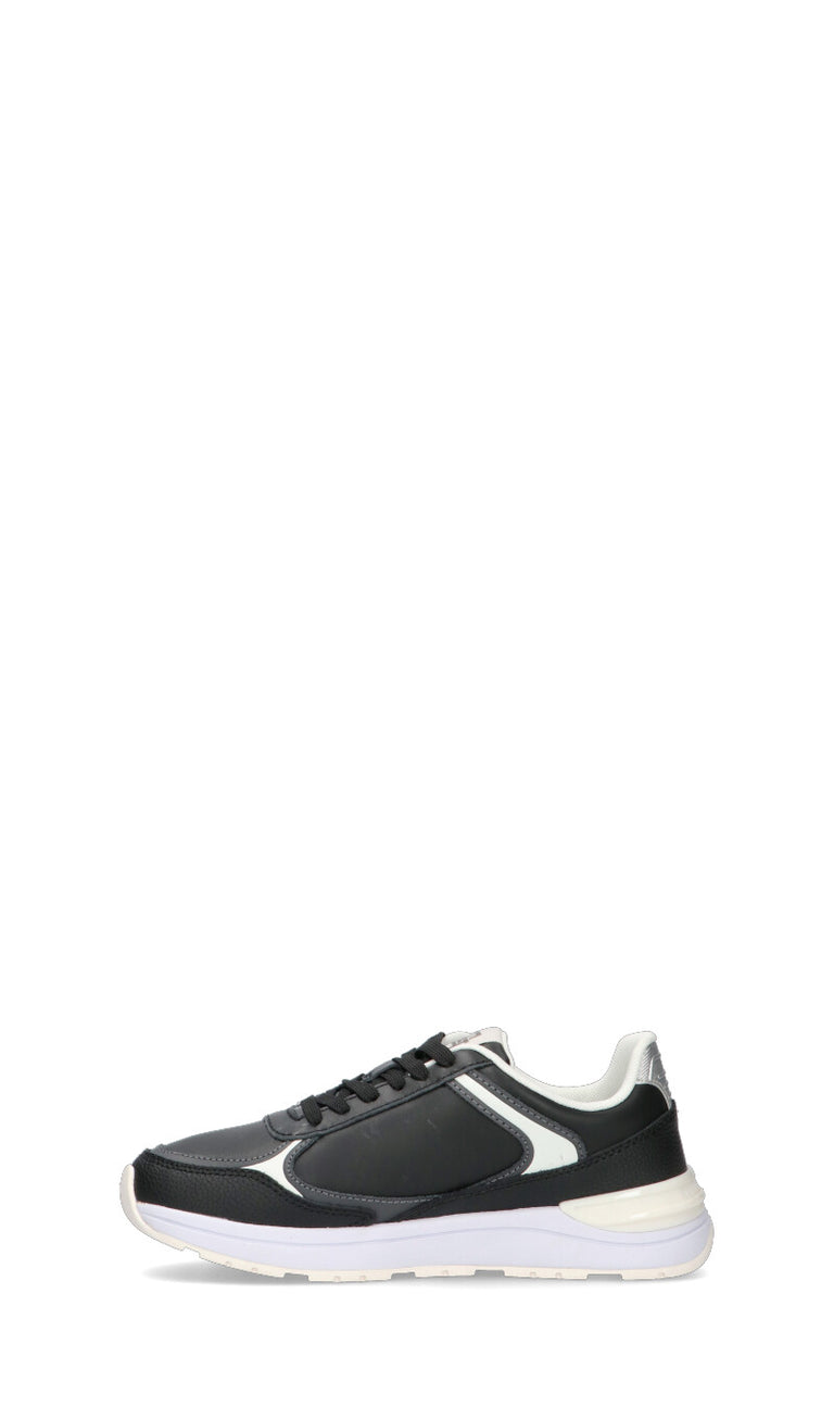 TOMMY HILFIGER Sneaker donna nera in pelle