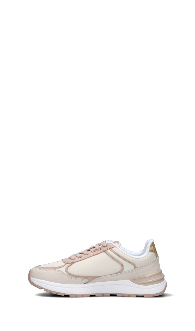 TOMMY HILFIGER Sneaker donna beige in pelle