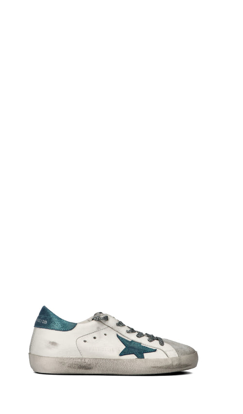 GOLDEN GOOSE Sneaker donna bianca/blu in pelle