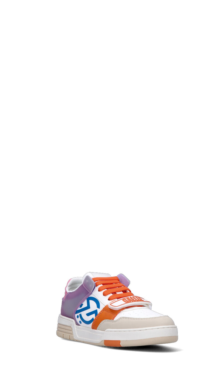 GAeLLE Sneaker donna bianca/viola/arancio