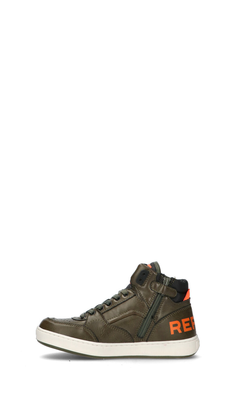 REPLAY Sneaker ragazzo verde militare