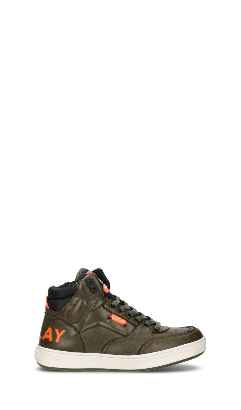 REPLAY Sneaker ragazzo verde militare