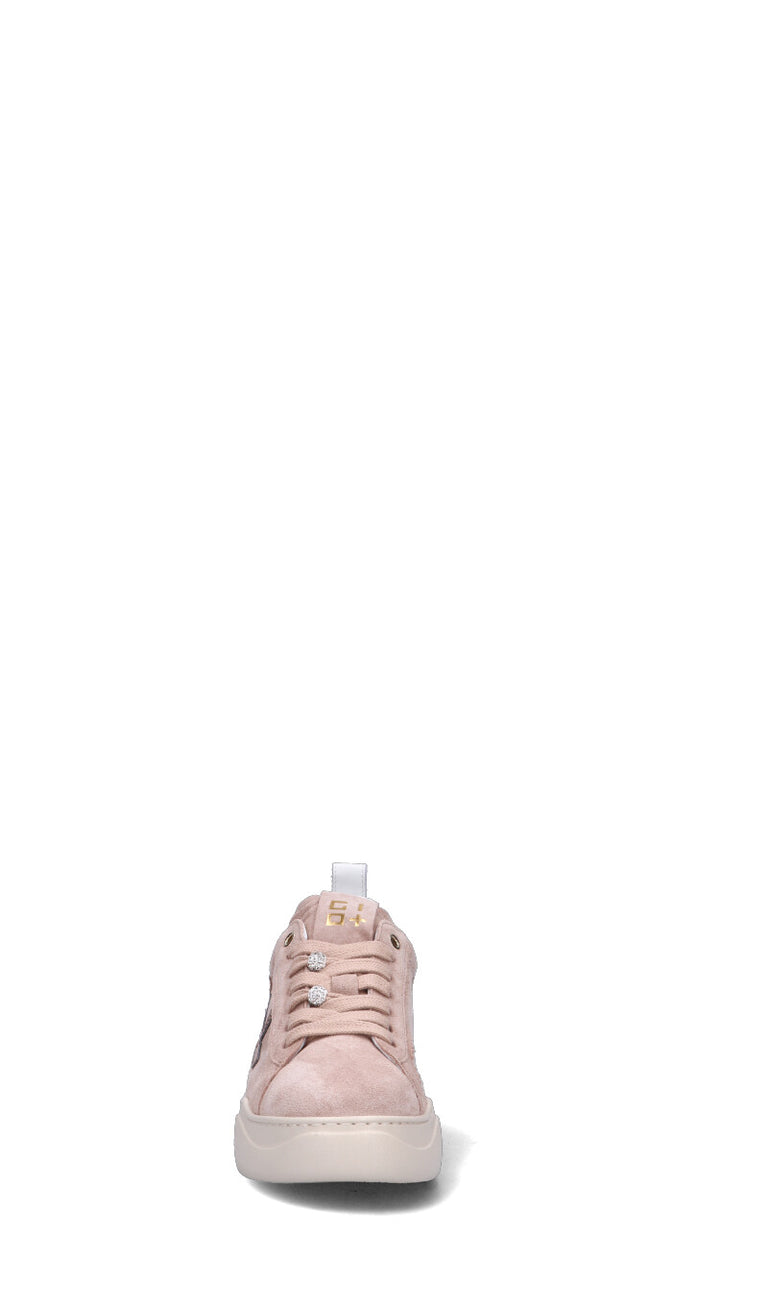 GIO+ Sneaker donna rosa in suede