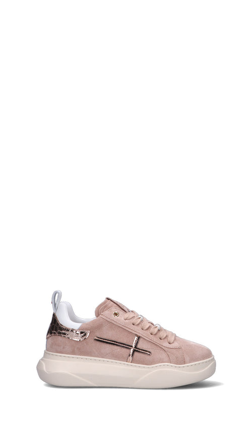 GIO+ Sneaker donna rosa in suede